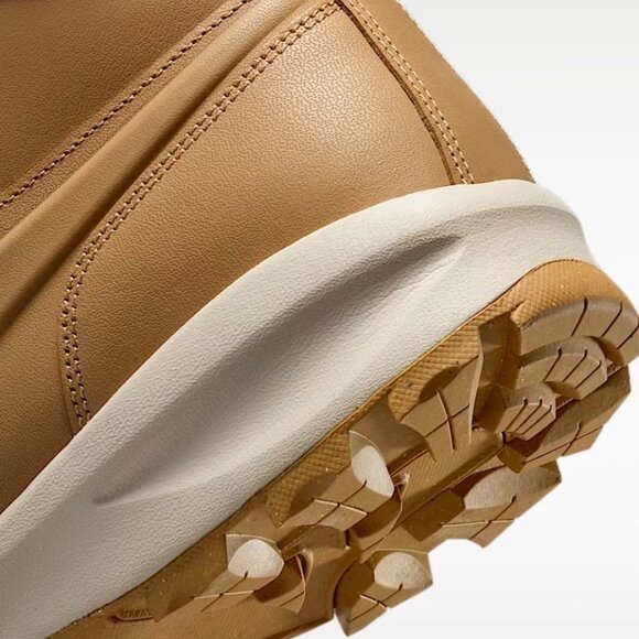 Nike Manoa Leather Mens Boots Size 8 Wheat/Haystack HF7095 700 (NEW) main image 4
